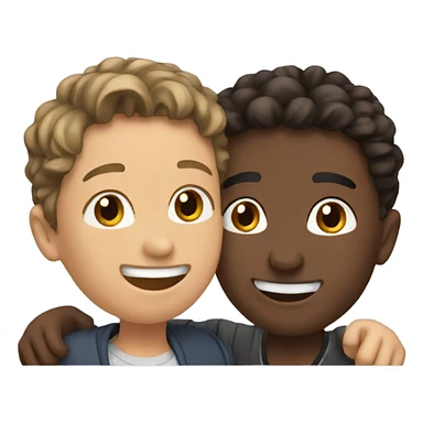 friends enjoying a moment together sticker