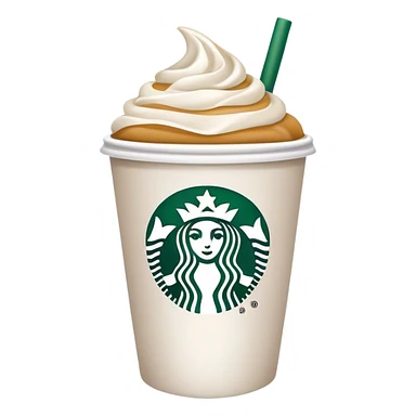 Starbucks cup ￼ sticker