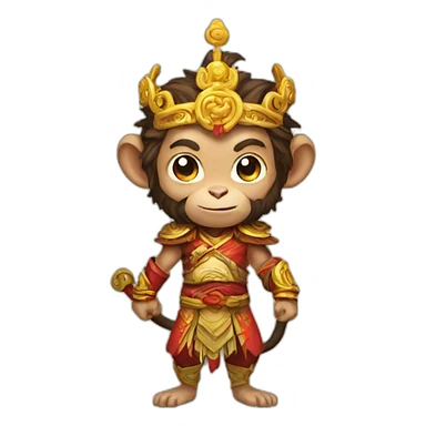 MONKEY KING sticker