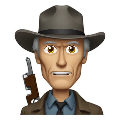 Clint Eastwood sticker