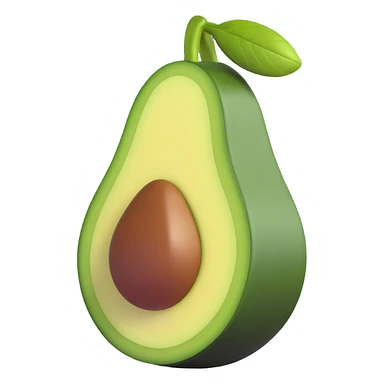 avocado sticker