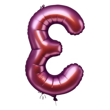 balloon-shaped-like-number-7 sticker