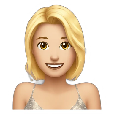 photo with sparkles sticker