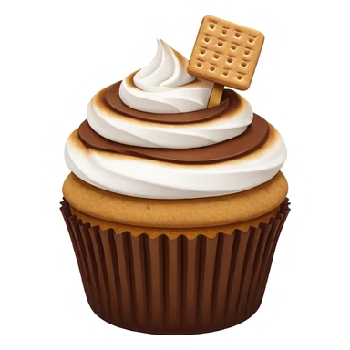 Smores cupcake  sticker