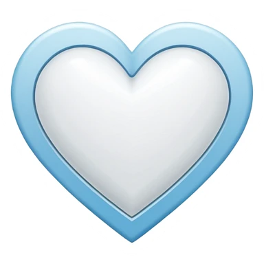 arrowed white heart sticker