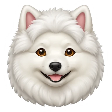 사모예드 이모지 sticker