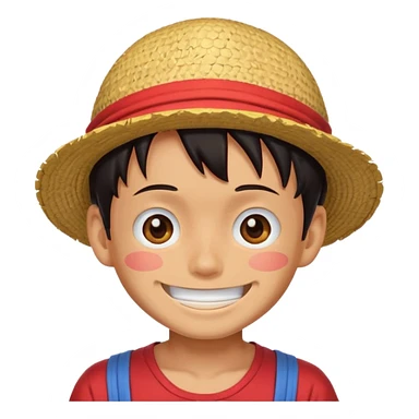 Luffy joyboy emoji sticker