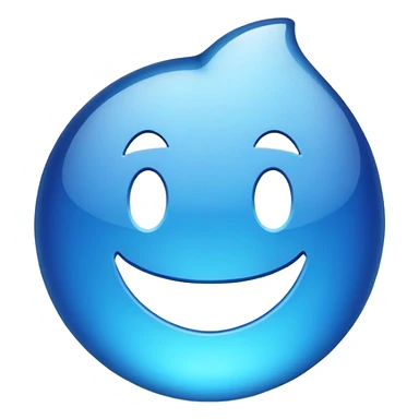 Verified blue thick logo sticker