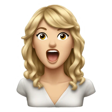 Taylor swift singing sticker