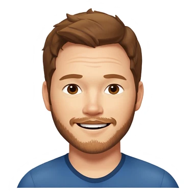 chris pratt from parks and rec sticker