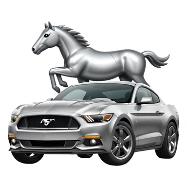 Mustang sticker