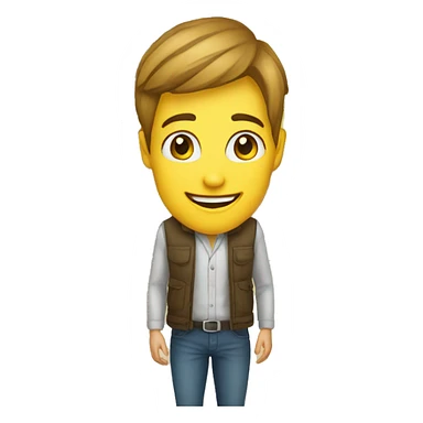 buyer in a furniture store sticker