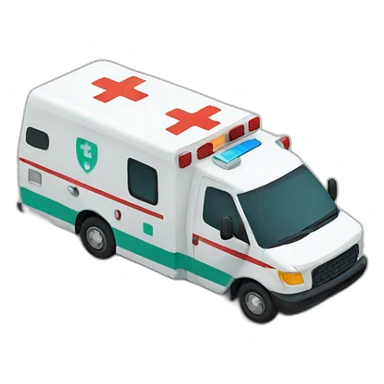 crashed ambulance sticker