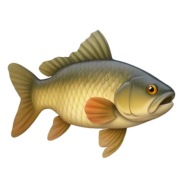 carp  fish sticker