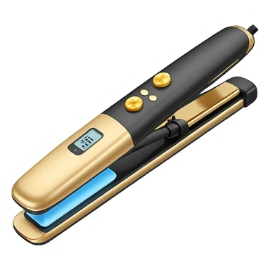 hair straightener sticker