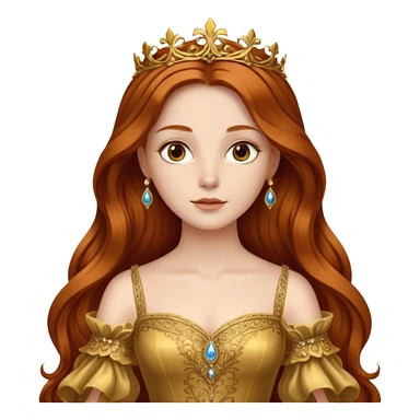 Renaissance lady sticker