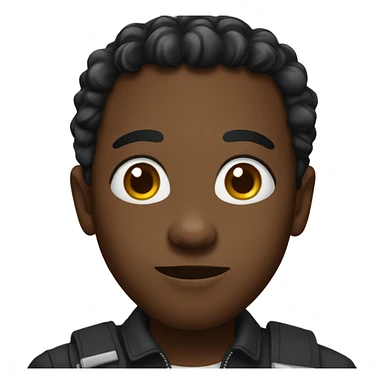 A black person sticker