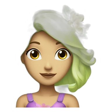 Flora from the Winx club sticker
