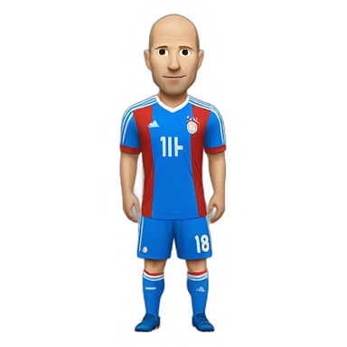 Arjen robben sticker