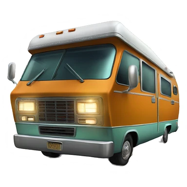 very expensive but haunted horror dream rv camper for Scooby Doo and the kids in the gang  sticker