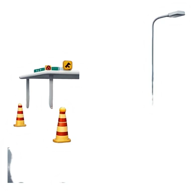 street with border control sticker