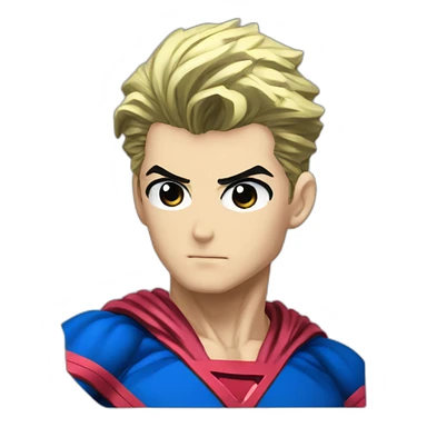 superman in jojo's bizarre adventure sticker