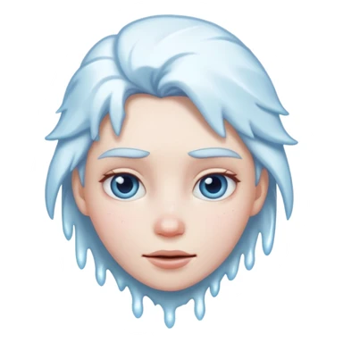 Frozen person  sticker