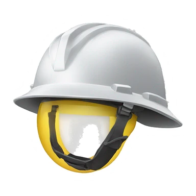 worker's helmet sticker