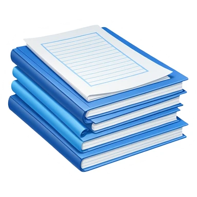 mac os mixed papers, skeuomorphic sticker