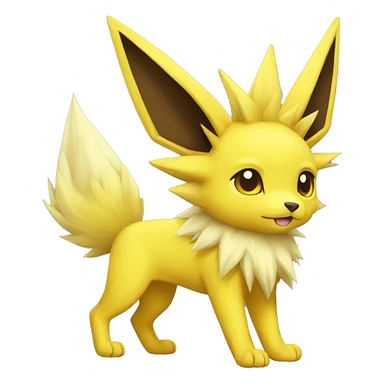 Jolteon full body sticker