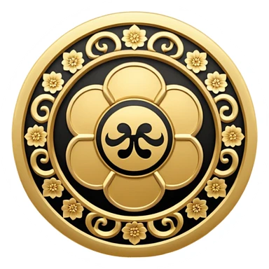 fujiwara clan kamon sticker