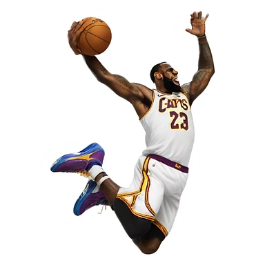 Lebron james backflip sticker