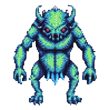 Monstrous creature from Hunt Showdown sticker
