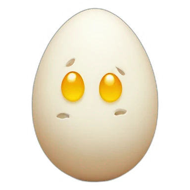 egg grieving sticker