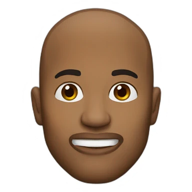 Dwayne johson sticker