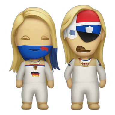 Slovakia with Germany  sticker