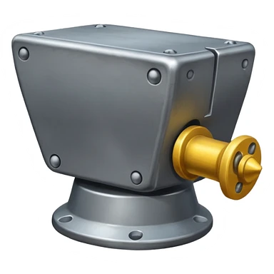 Anvil with a face sticker