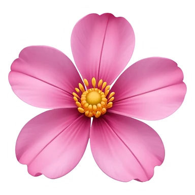 Pink flover sticker