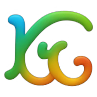 Logo avec lettre K, C et M sticker