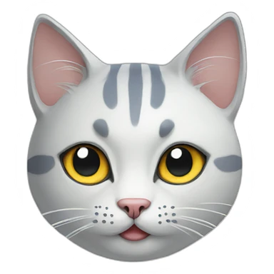 moon cat sticker