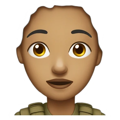 craying Woman going to war sticker