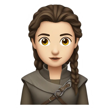 Arya stark sticker