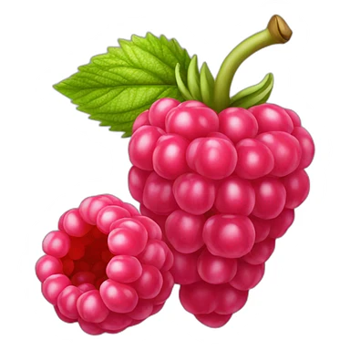 Fruit raspberry sticker