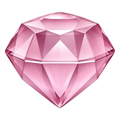 pale pink gem sticker