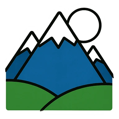 little alchemy style icon
subject: mountain
border: medium-black sticker