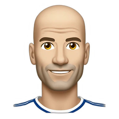 Zinedine Zidane  sticker