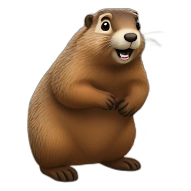 groundhog-day sticker