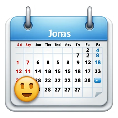 calendar of the day sticker