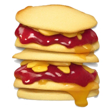 Tostadas con mermelada  sticker