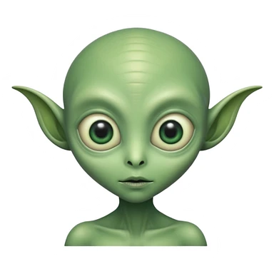 fantastic alien sticker